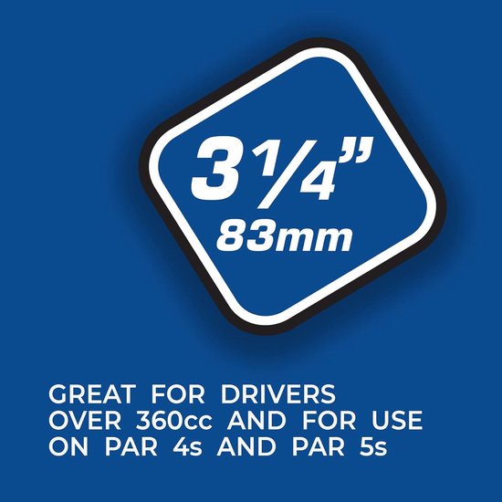 Performance Golf Tees voor Langere Afstanden - Lage Weerstand Golf T-Shirts — afbeelding 4