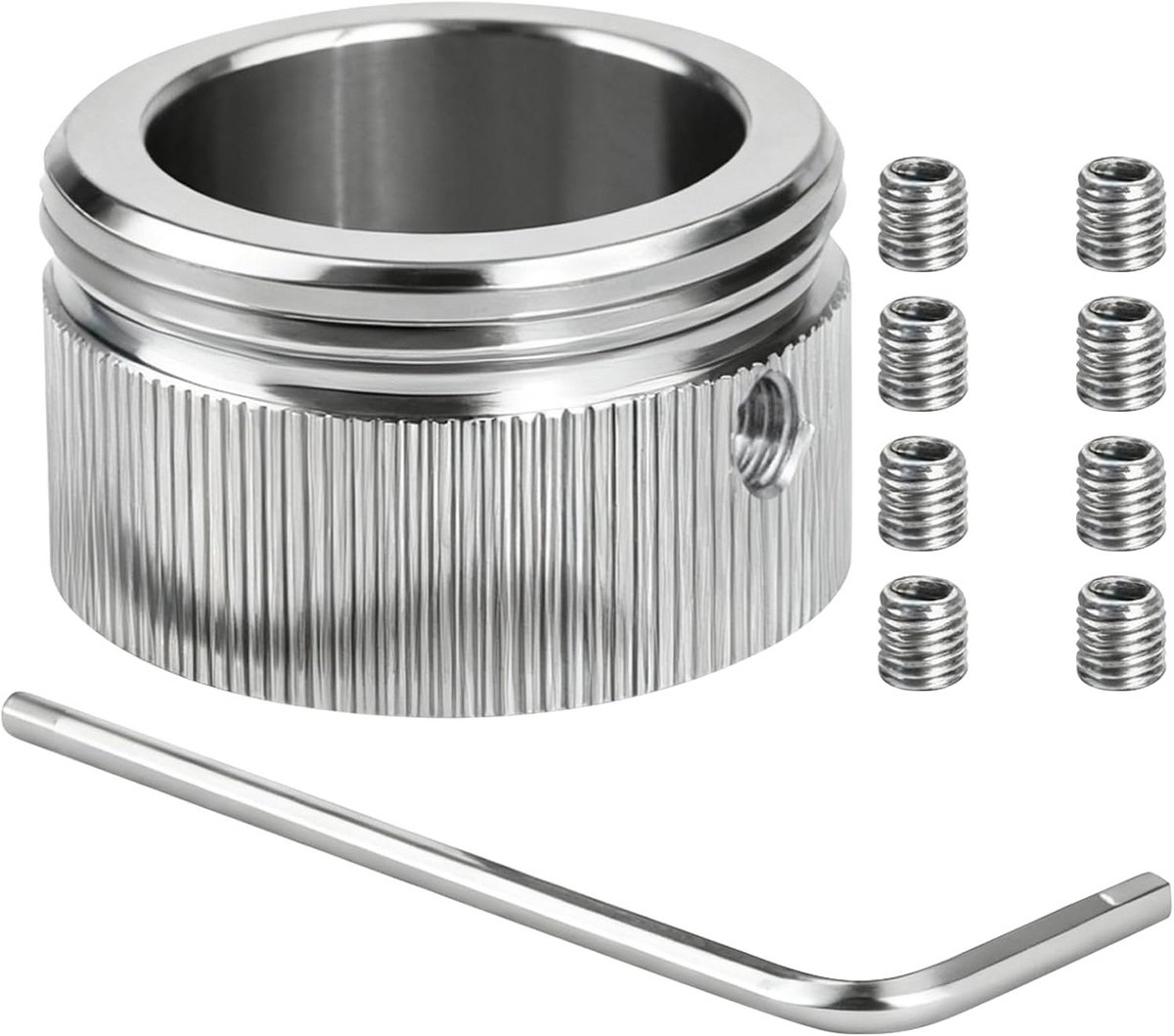 Adapter voor Radiatorventiel Thermostaatkop M30 x 1,5 Roestvrij Staal