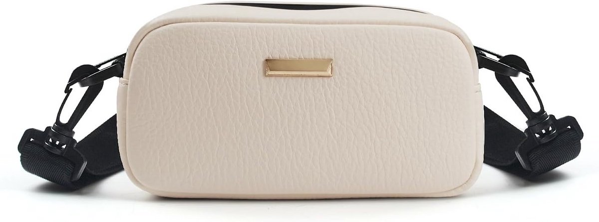 Elegante Kleine Schoudertas Dames van PU-leer met Verstelbare Riem