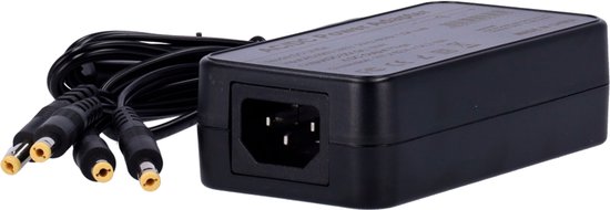 Adaptateur Power AC/ DC DC12V5A avec 4 sorties