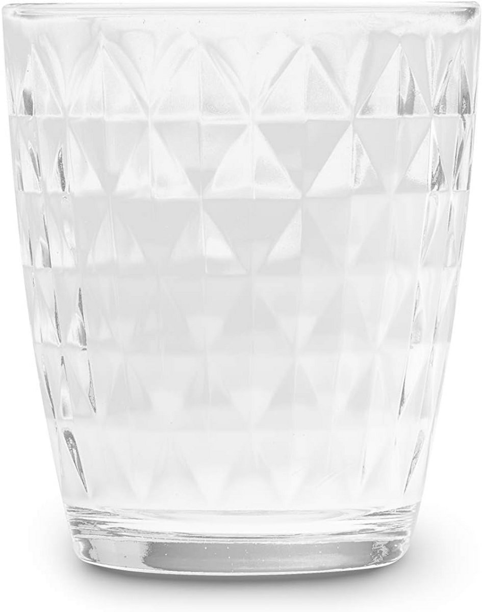 Set van 6 Waterglazen - Helder Glas Geschikt voor Dagelijks Gebruik