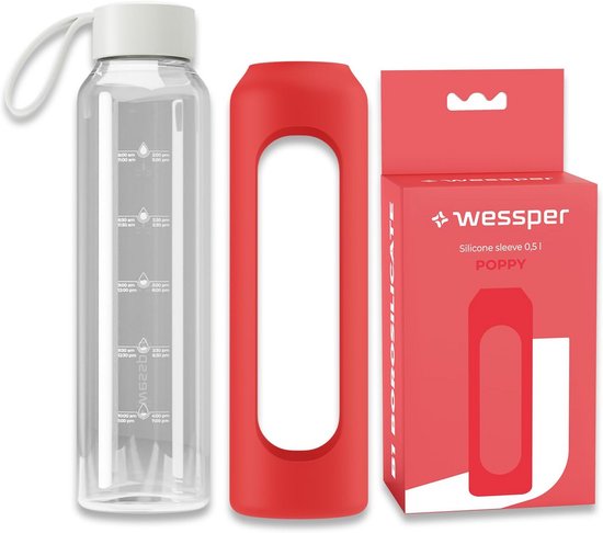 Drinkfles Glas Lekvrij 1000 ml Doli