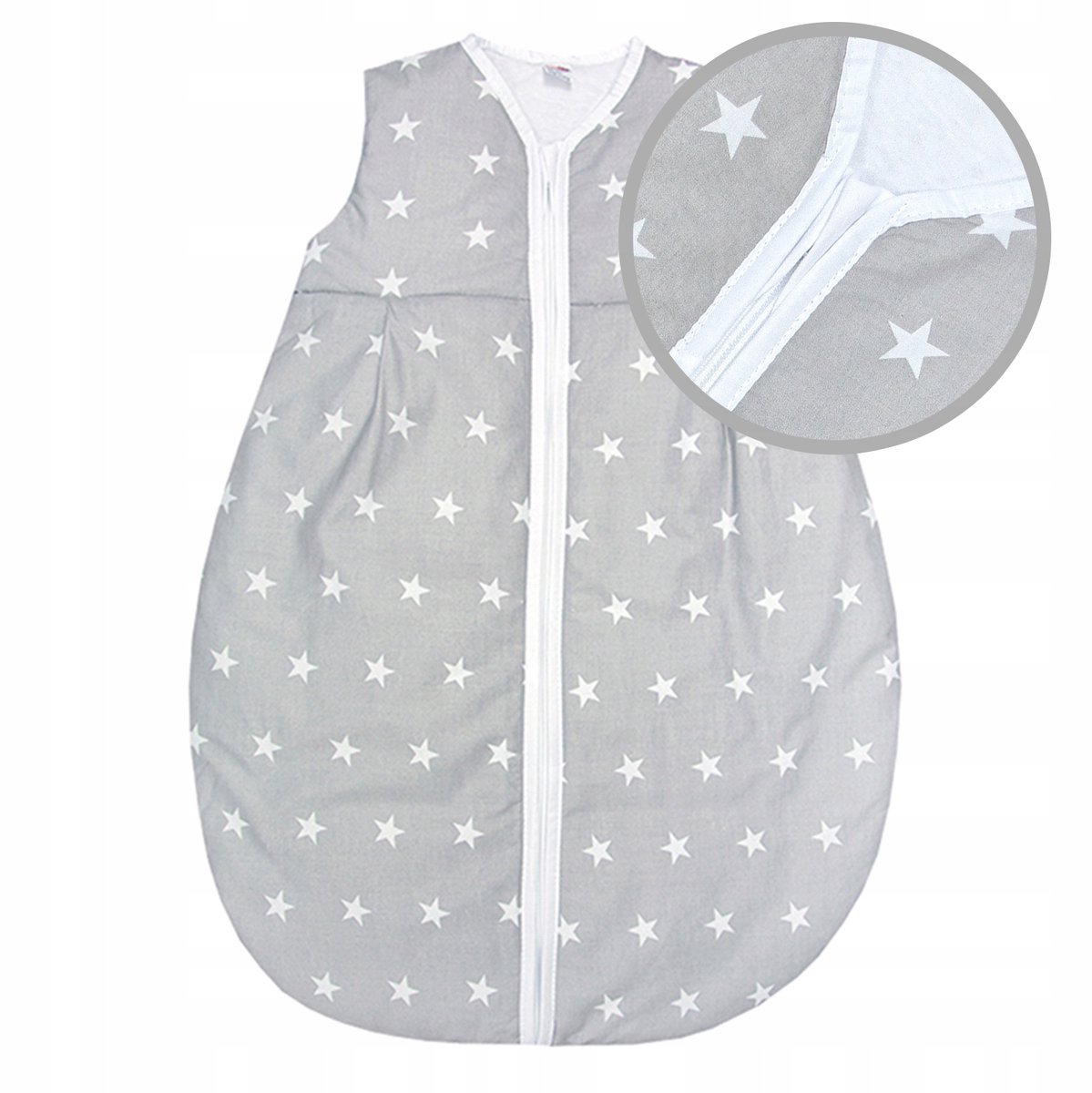 Baby Slaapzak 68-74 cm - Midi Sterren - 100% Katoen