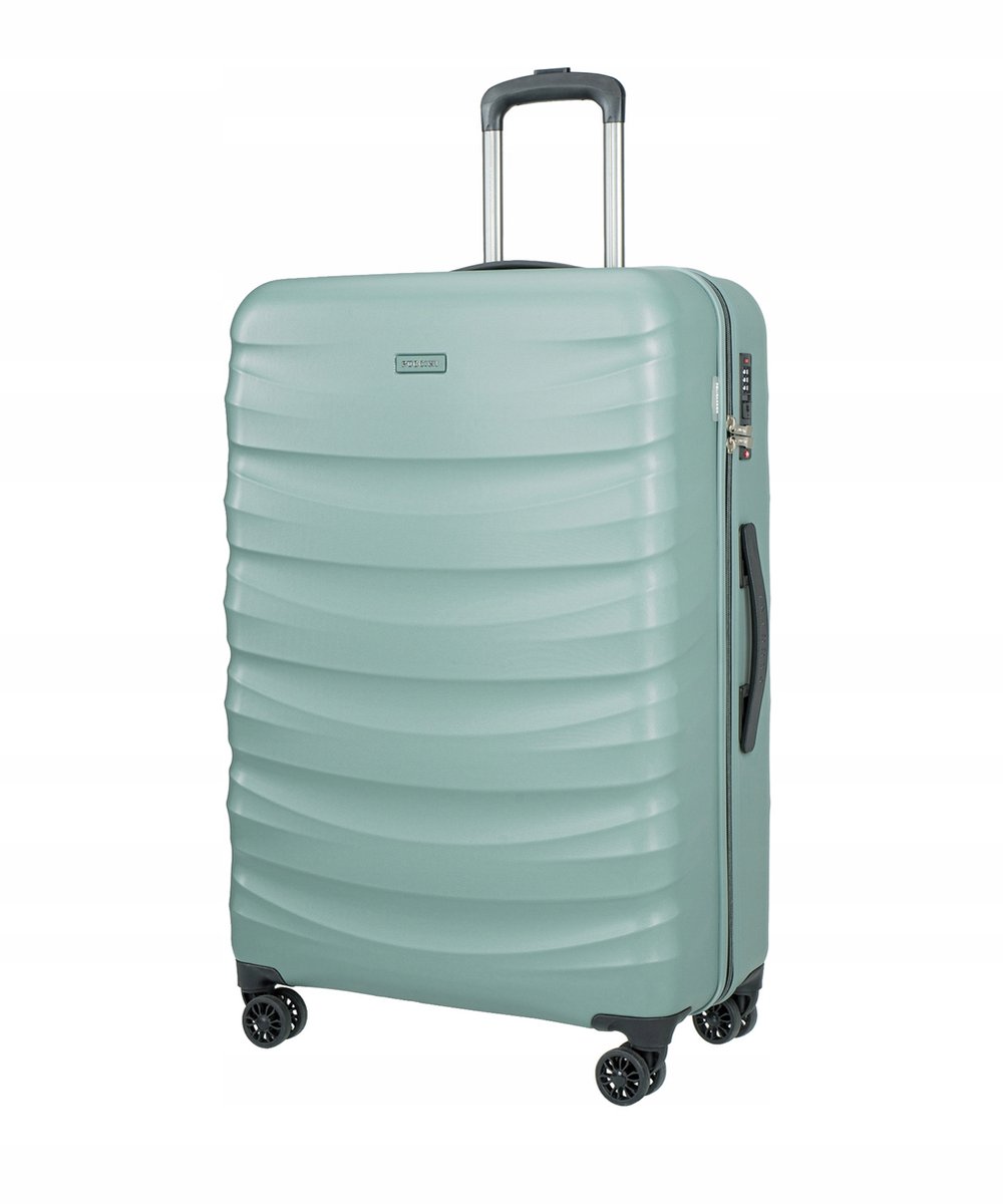 Puccini Valencia Grote Koffer 74,5cm Polycarbonaat Groen 84L