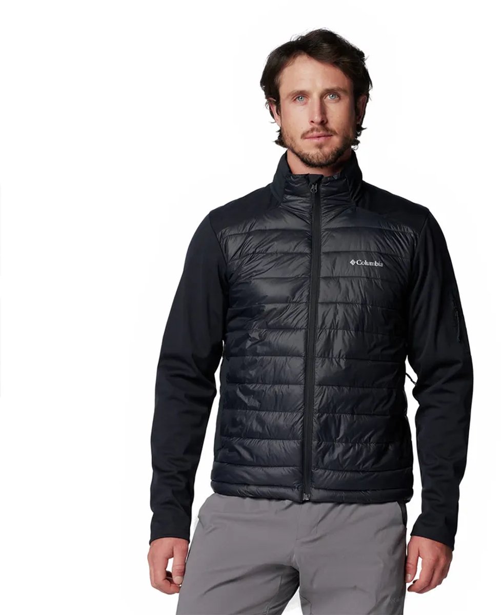 Columbia Tech™ Hybrid Softshelljack Zwart M Man