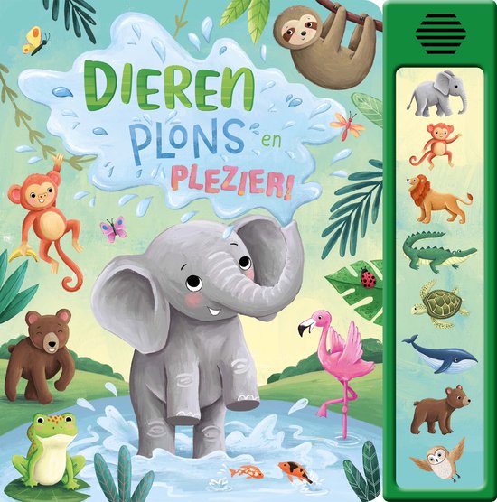 Dieren plons en plezier! - cover