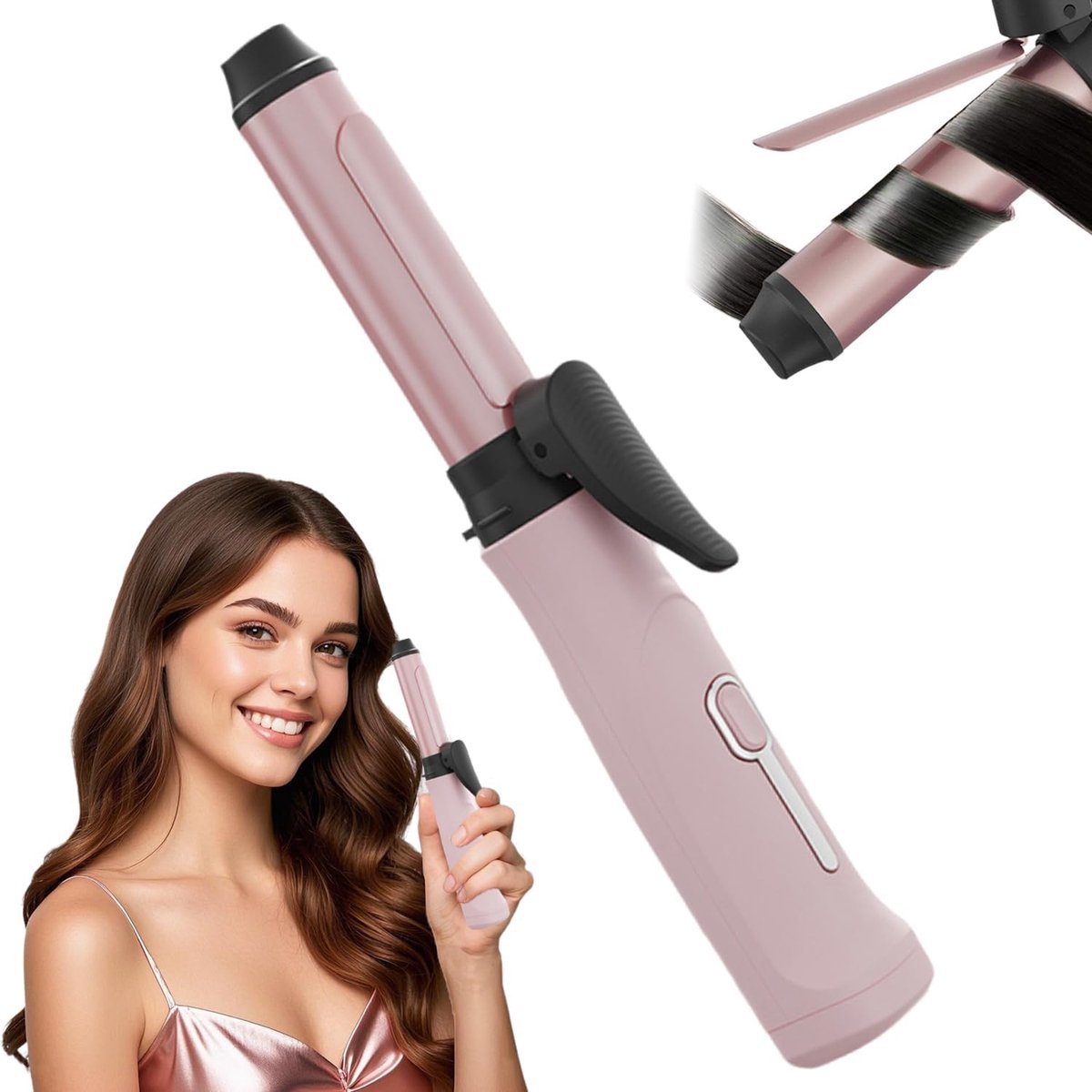 Mini oplaadbare krultang, draagbare kleine 20 mm draadloze - Mini - €28,39