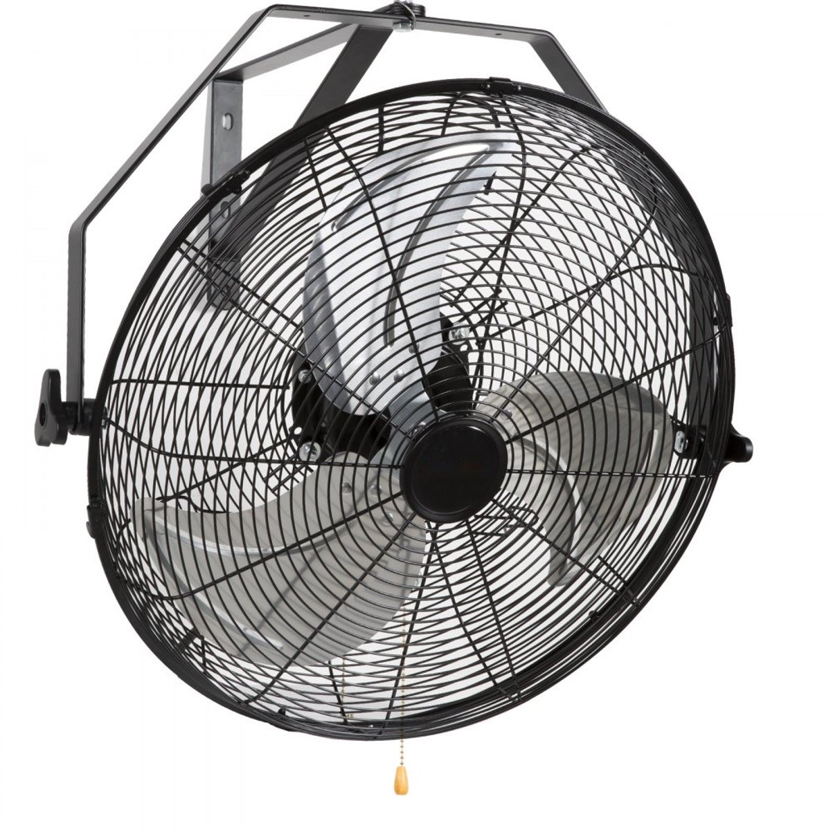 Wandventilator - Muurventilator - Ø 57 cm - Oscillerend - Waterdicht - Industrieel - 3 Snelheden - Luchtstroom 4150 CFM (ca. 7050 m³/uur) - Zwart