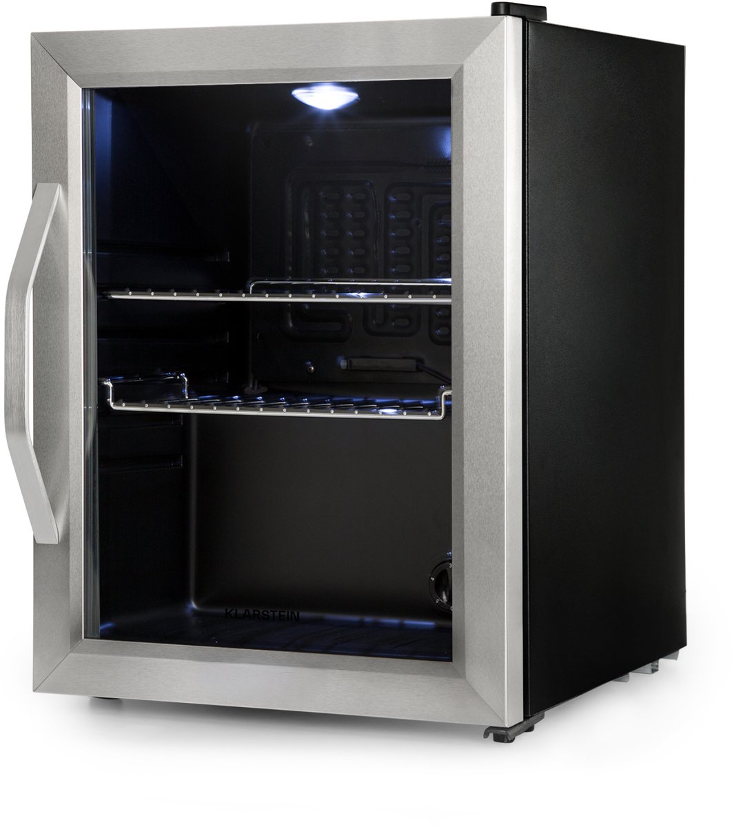 Klarstein HEA-Beersafe-M - Mini-koelkast - glazen deur - zwart