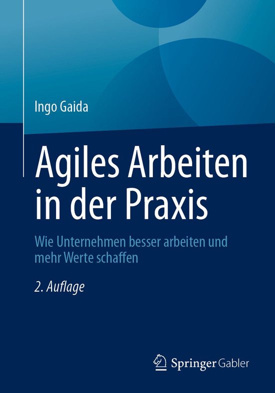 Business and Economics (German Language) - Agiles Arbeiten i ... - cover