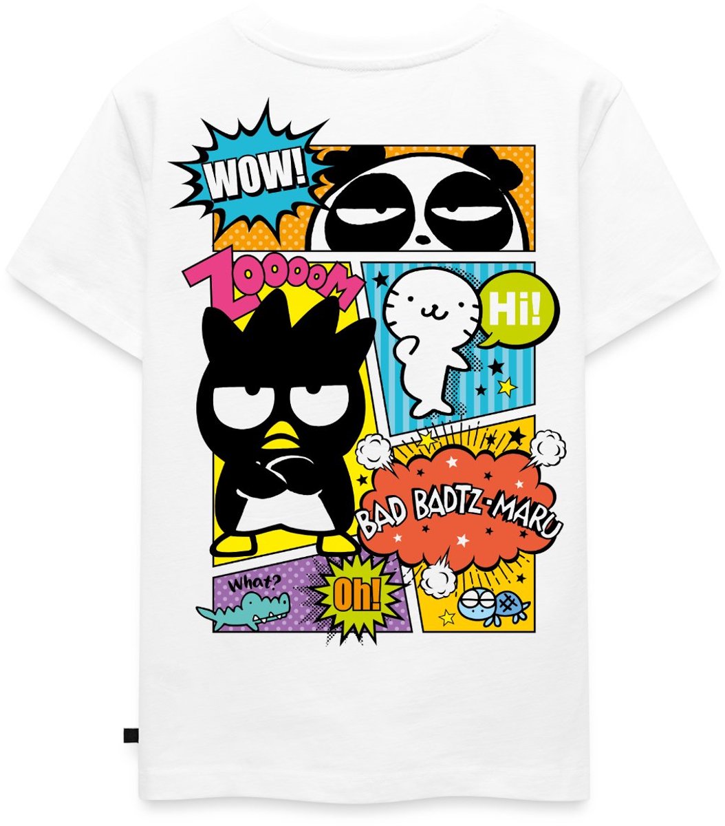 Bad Badtz-Maru Met Vrienden In Comicstijl Premium T Shirt Kinderen