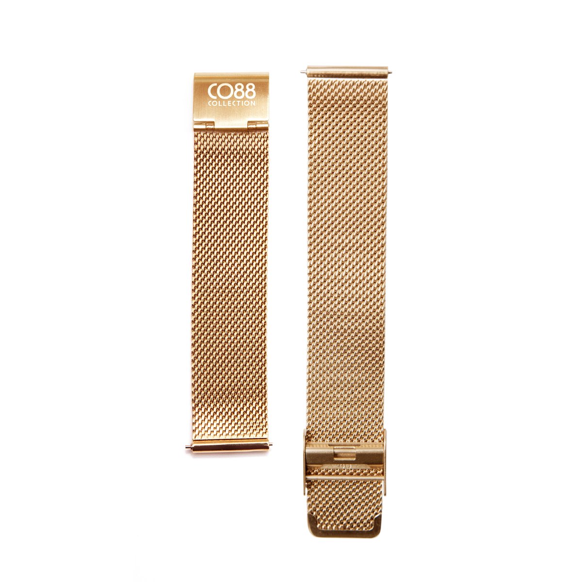 CO88 Collection Horlogeband 8CS-30003 Mesh - 18 mm - Milanese Horlogebandje - Rosékleurig