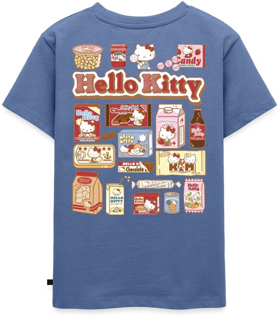 Hello Kitty Snack Collage Premium T Shirt Kinderen | bol