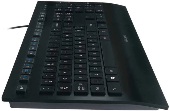 Logitech K280e - Bedraad Toetsenbord - QWERTY US ISO - Zwart