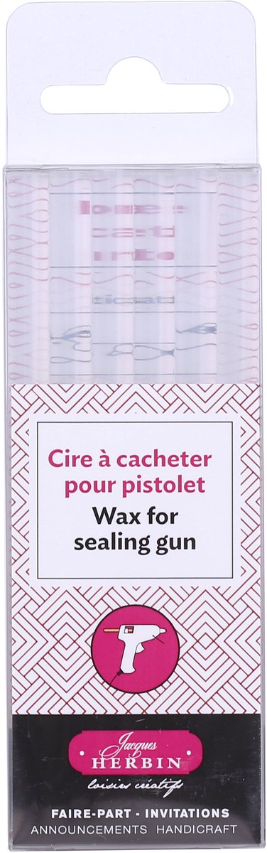 Jacques Herbin Zegelwax - Sealing Wax - Transparant - 30 Was staven - 240 Zegels