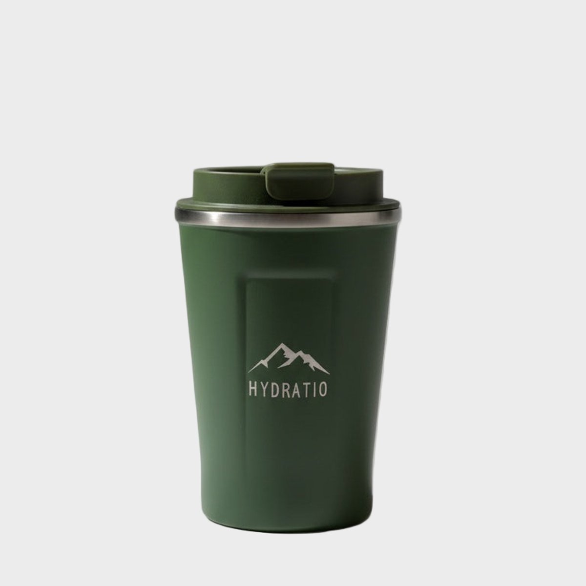 Hydratio Eluna Koffiebeker To Go 350 ML Sage Green – Thermosbeker RVS Dubbelwandig – Travel Mug Lekvrij – Koffie Thee Beker Onderweg – BPA-Vrij Reisbeker – Auto Fiets Kantoor Cadeau Groen