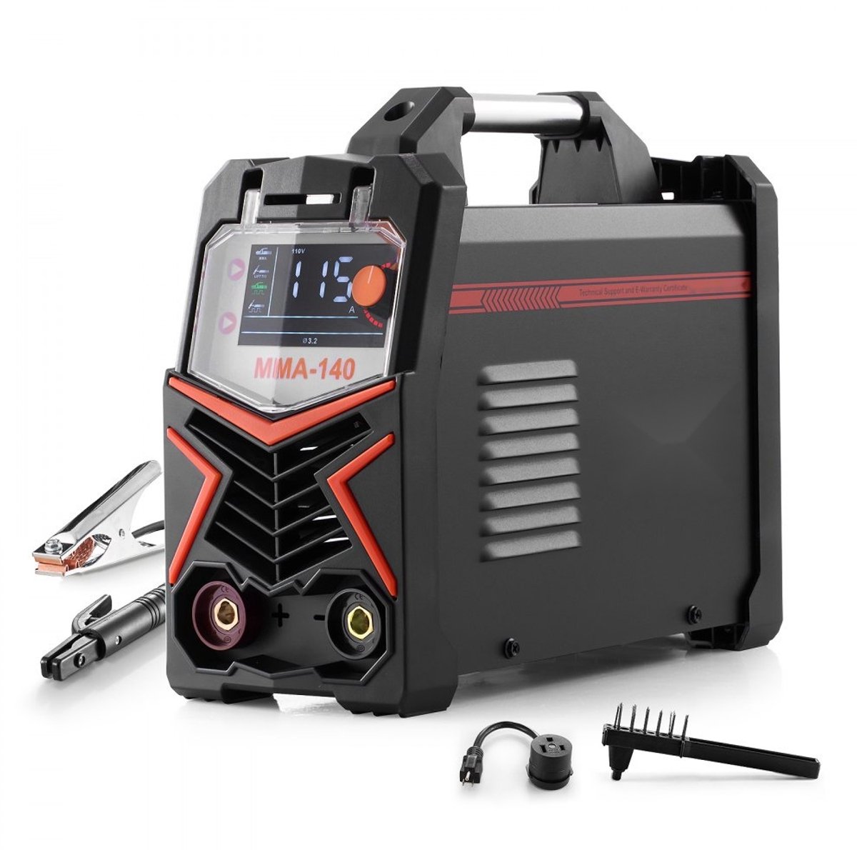 TIG/MMA Lasapparaat - 4-in-1 Inverter - DC Puls TIG & MMA - Lift TIG - Synergische Regeling - IGBT-omvormer - Hot Start