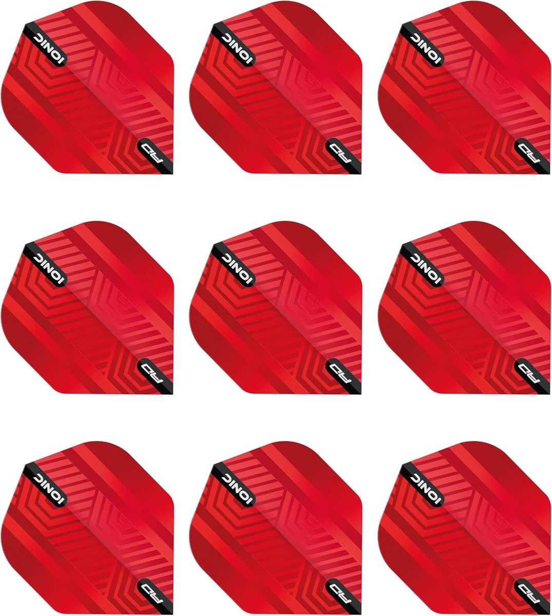 Dartpijlen Set - 9 Stuks Professionele Dartpijlen met Ionische Afwerking