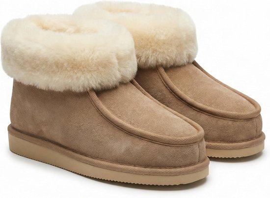 Anatomische gezondheidsschoenen voor dames, pantoffels van echt leer, orthopedische schoenen, antislip, gemaakt in Italië, Wit, 40 EU