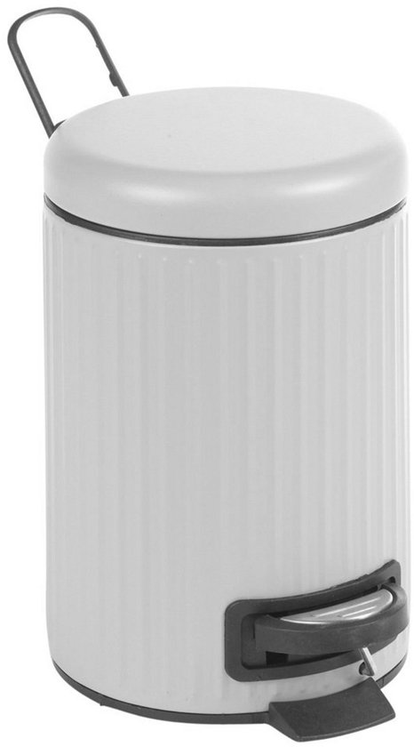 Les Collectors pedaalemmer N°871 / RVS / donkerblauw / 40 L / rechthoekig en praktisch, metaal