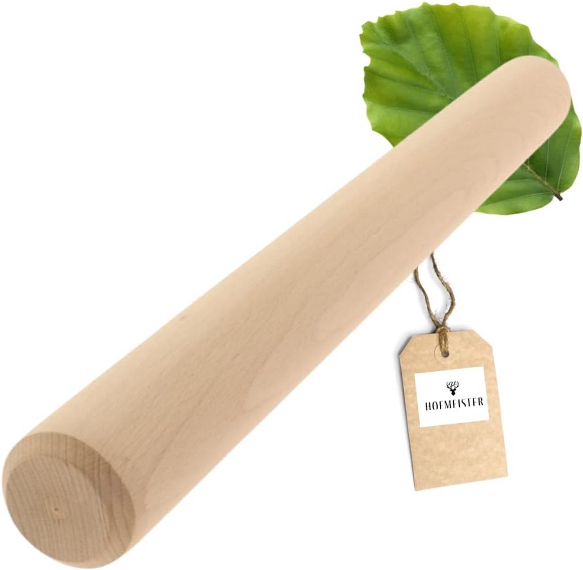 Houten Pizzarol voor Deeg en Gebak, 45 cm