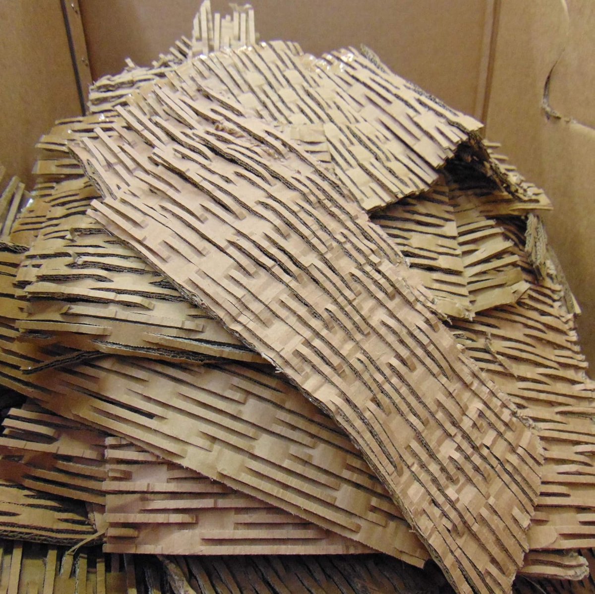 Verpakkingsmateriaal Vulling - Opvulmateriaal Karton - Goederen Verzenden - Eco-vriendelijk Materiaal - 56 Liter - Natuurlijk