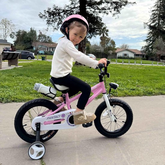 Woezel & Pip Kinderfiets - Meisjes - 12 inch - Mint/Roze