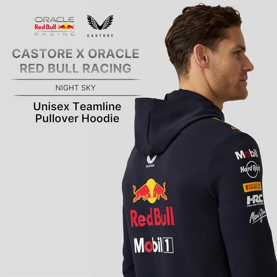 Red Bull Racing F1 Team Hoody Officieel Seizoen 2025 Nachtblauw XL van Red Bull Racing — afbeelding 5