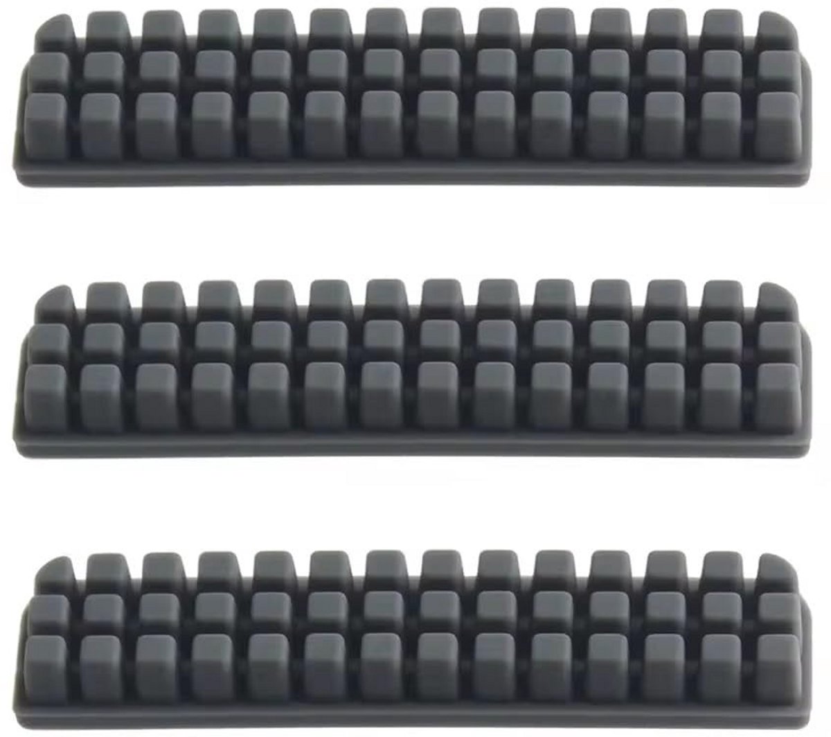 3 Stuks Siliconen Nozzle Borstel Set voor 3D Printer Reiniging