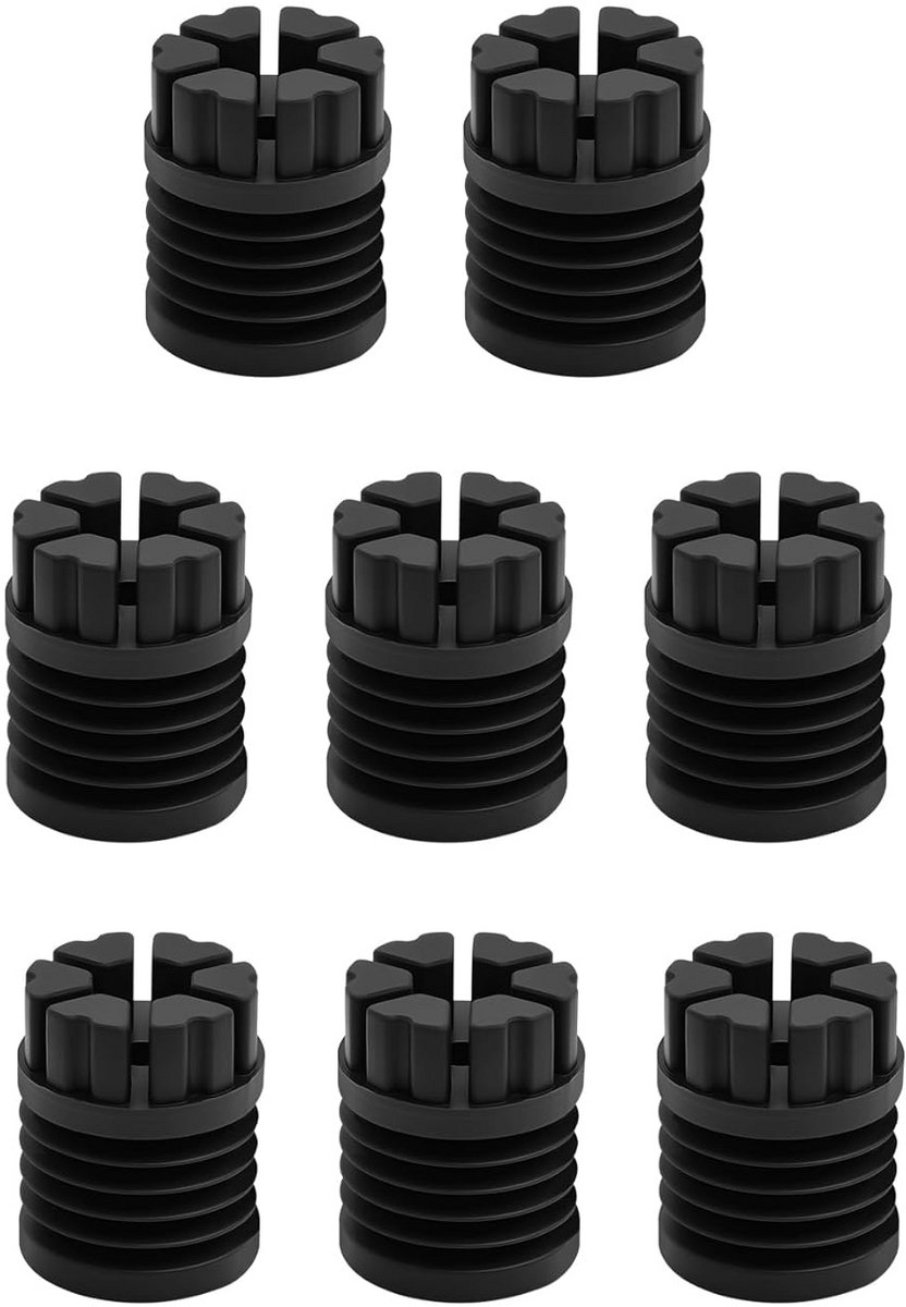 8x Upgrade Anti-Vibratie Voeten voor 3D-Printer, Geluidsdempende Siliconen Rubber Pads voor Stabiele Installatie