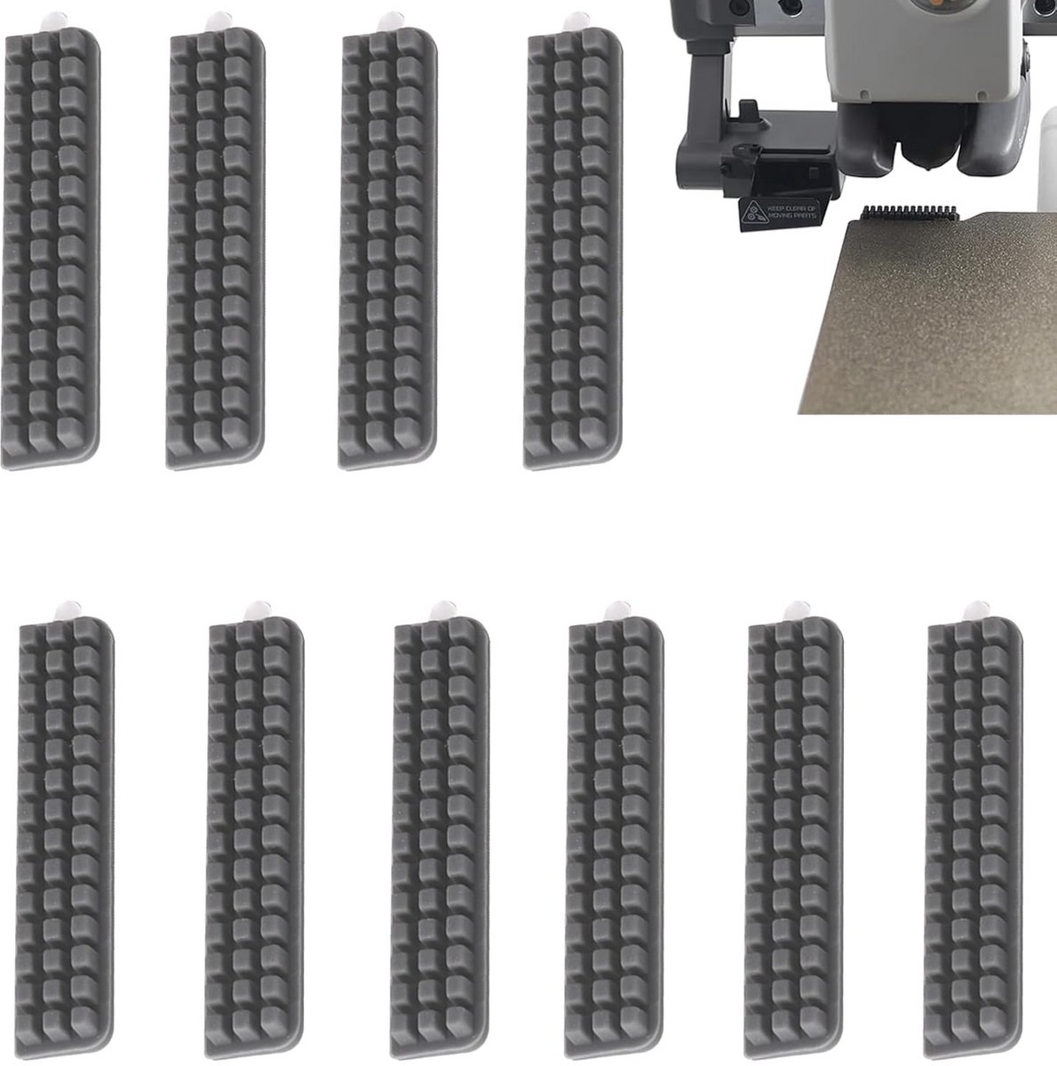 10x Siliconen Reinigingsborstels voor 3D-printer Sproeiers - Krachtige & Krassvrije Reiniging
