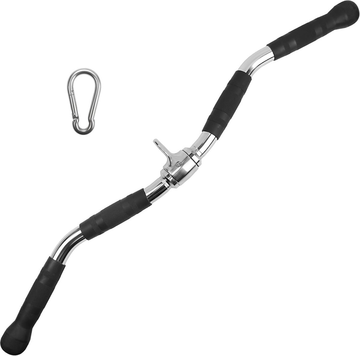 Kabelmachine Accessoire Set - V-Greep en Rechte Stang voor Krachttraining en Fitness