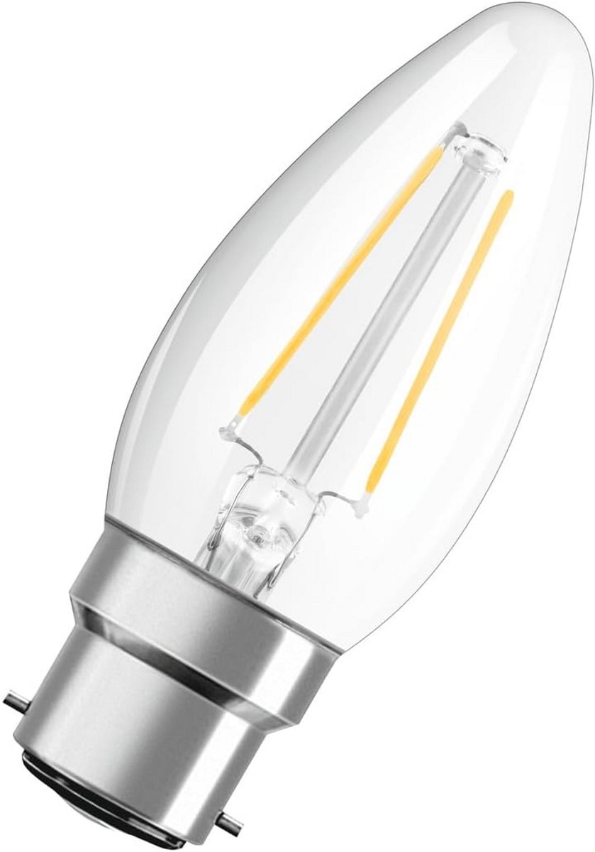 LED Lamp B22d 2.50W Warm Wit 2700K Vervanger 25W Gloeilamp Bright