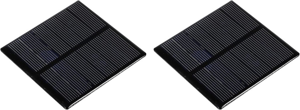 Set van 2 Mini Zonnepanelen 3V 210mA 0.63W voor DIY Projecten en Educatie