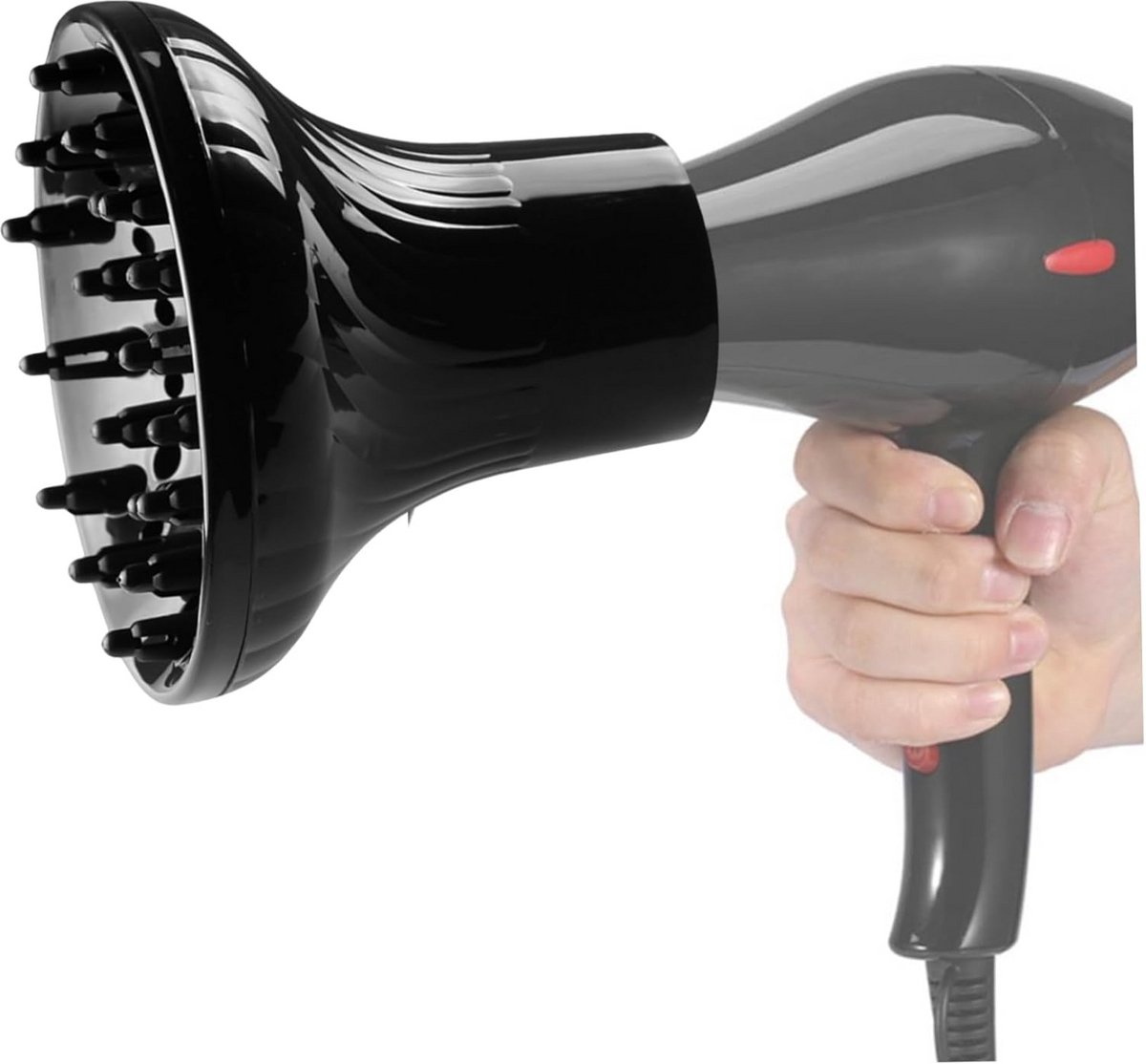 Universele Föhnkap Diffuser voor Krullend Haar - Volume & Zacht Drogen