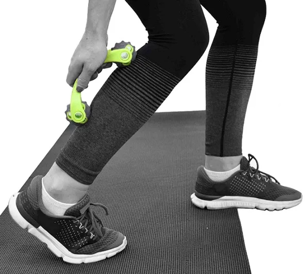 Massagestick Twinroll-u Lifefit Groen - UNI