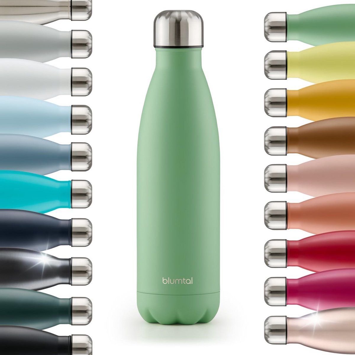 RVS Thermosfles 500 ml - Lekvrij & Dubbelwandig voor Warm en Koud