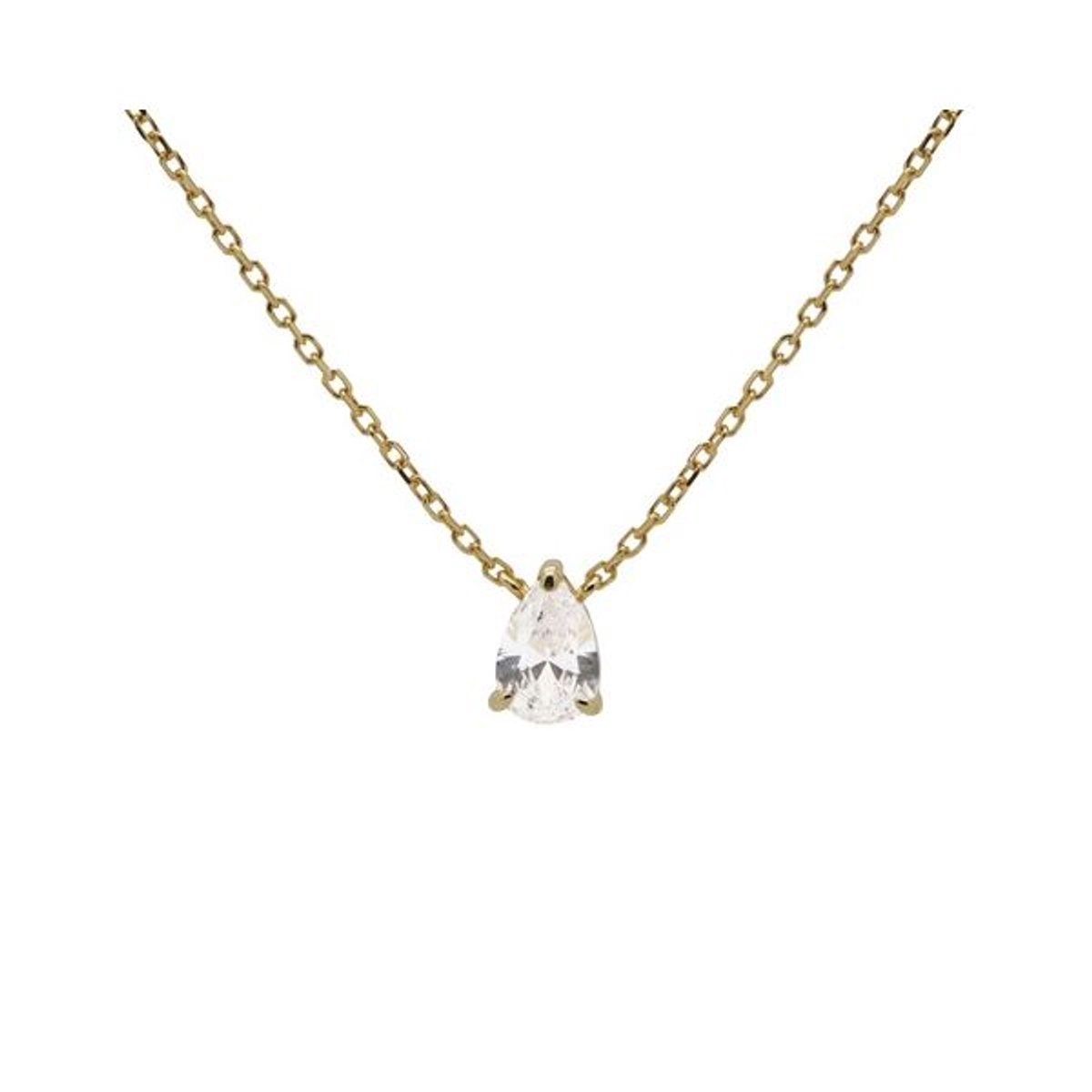 Karma Collier Druppel Crystal Goud