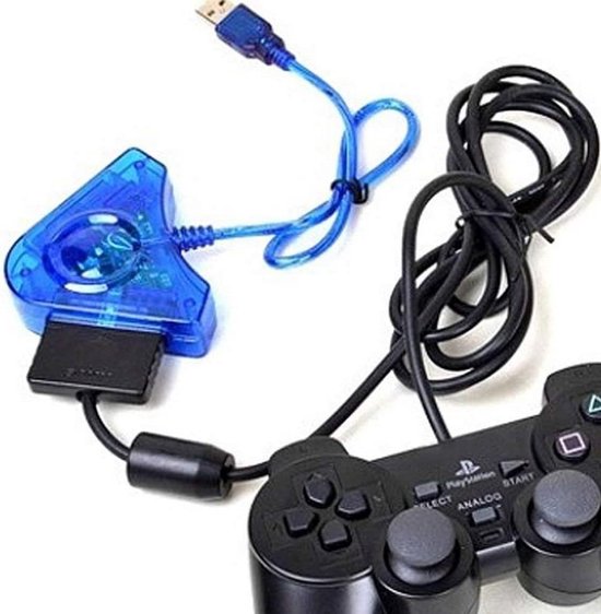 Dual USB Adapter voor PS1 en PS2 Controllers naar PC - Plug & Play | bol