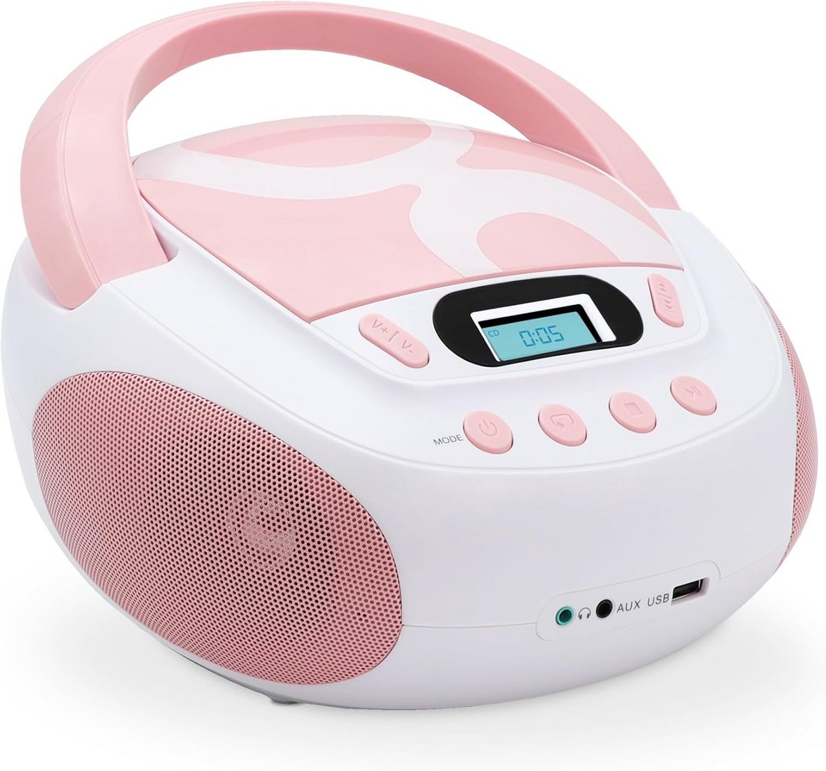 CD-speler met USB MP3-ondersteuning en Hoofdtelefoonuitgang voor Kinderen