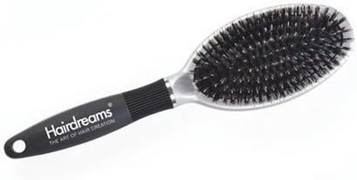 Ovale Platte Borstel voor Extensies en Normaal Haar - Klein