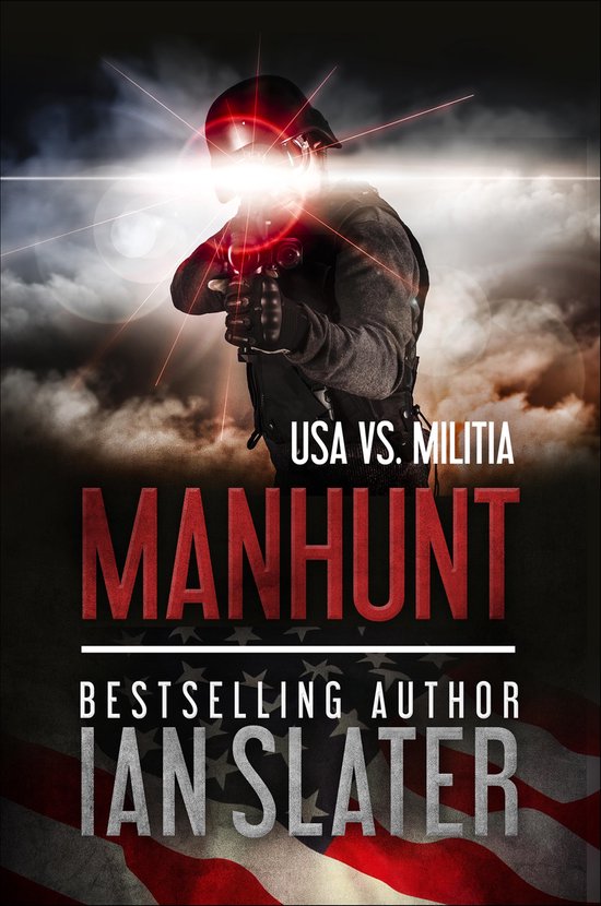 USA vs. Militia - Manhunt - cover