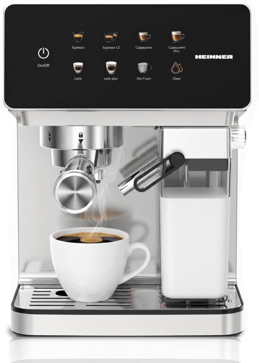 Merkatura Pistonmachine Espressomachine met Digitaal Display - Merkatura - €149,00