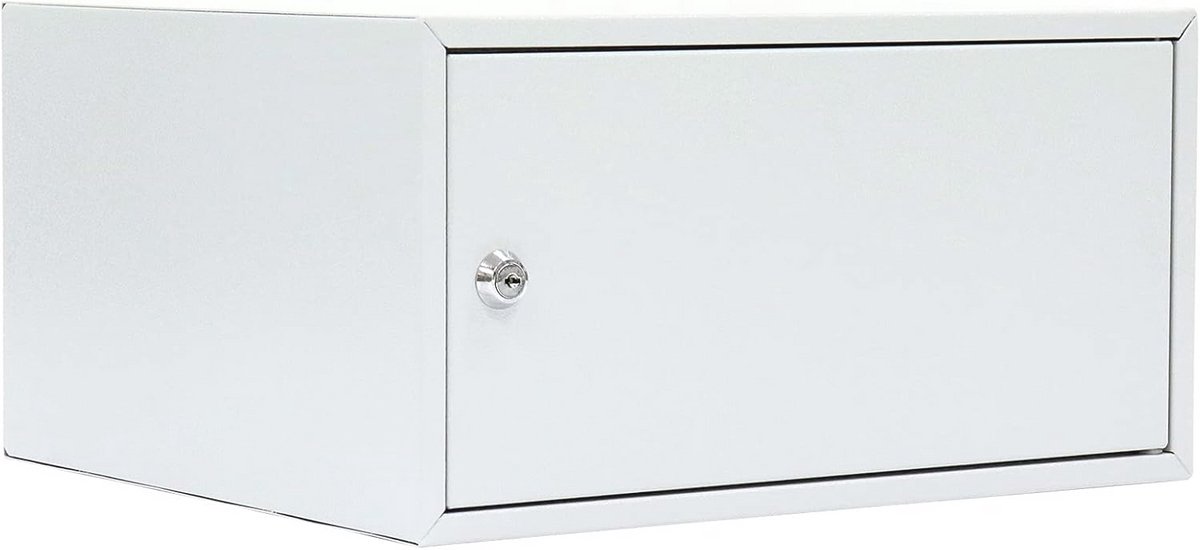 Waarde Box Thuis met 4-cilinderslot - Lichtgrijs