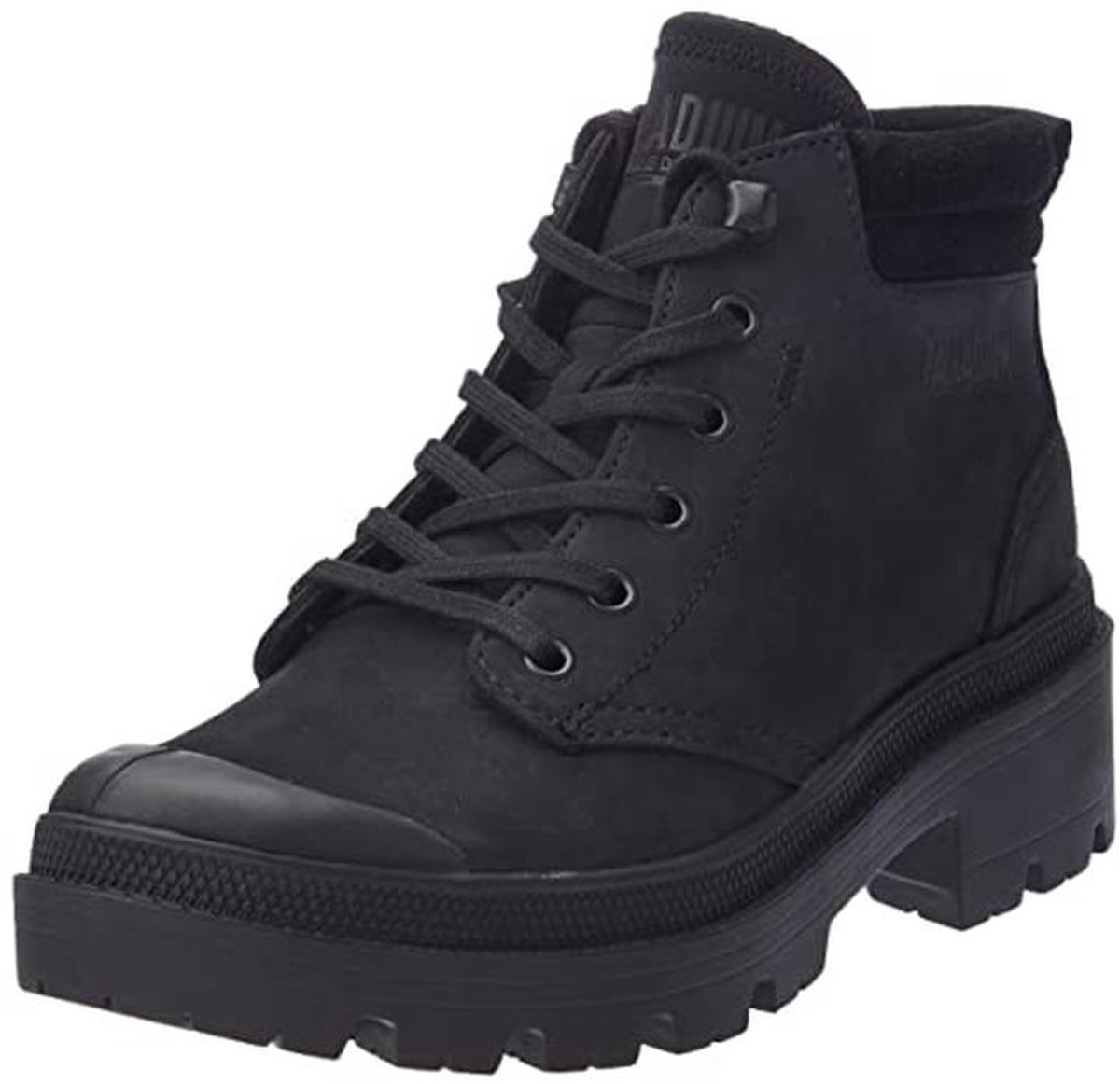 Modieuze Dames Laars met Hoge Hak en Rubber Toecap