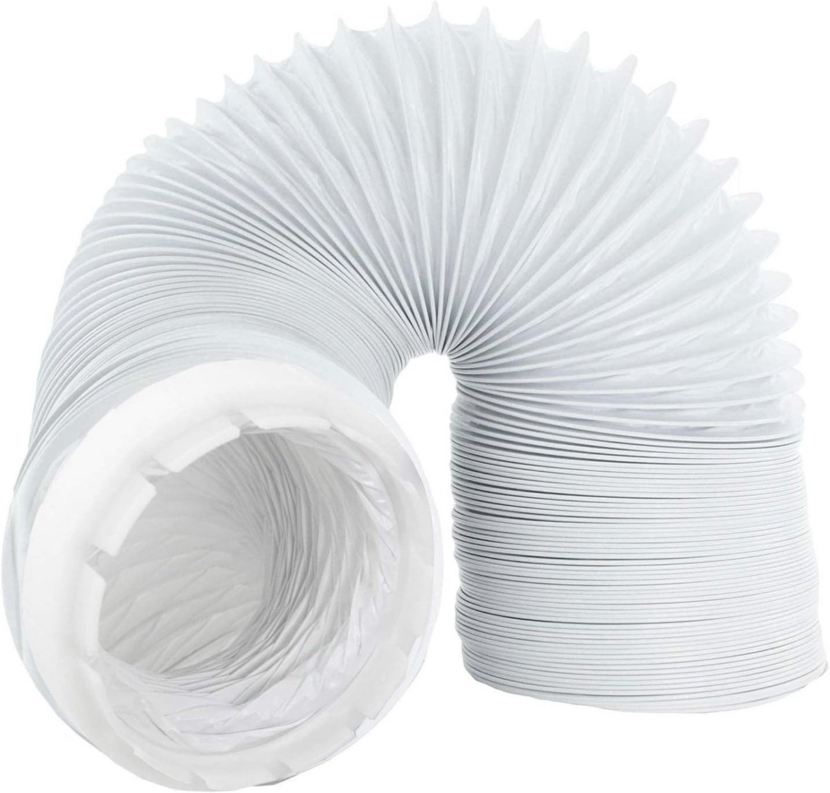 4 meter ventilatiebuis + adapter voor wasdroger