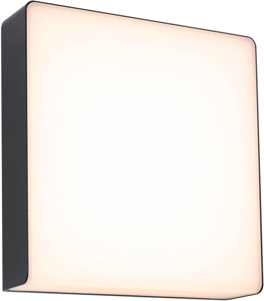 Led Buitenwandlamp met Bewegingsmelder en Hoogfrequentiesensor IP44 Antraciet