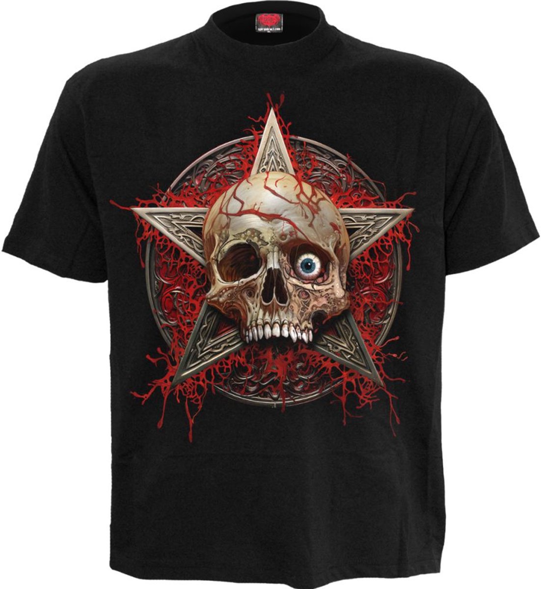 Spiral Creeping Curse - T-Shirt Heren T-shirt - zwart - 3XL