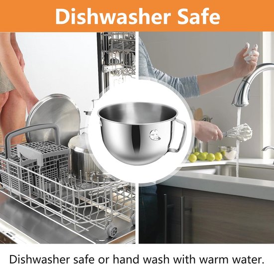 Stainless Steel Flat Beater for 6 Quart Stand Mixers — afbeelding 4