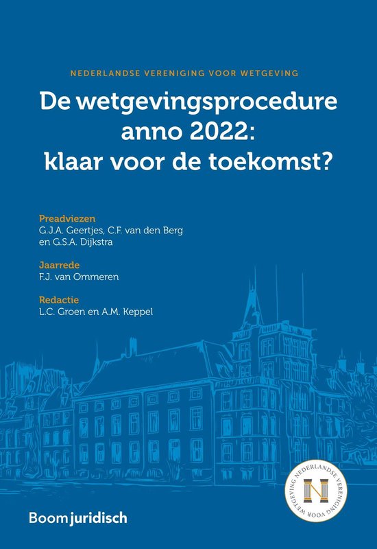 De wetgevingsprocedure anno 2022: klaar voor de toekomst? - cover